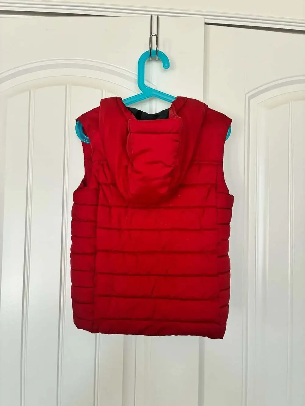 Sonoma Goods For Life Red Hooded Puffer Vest Size 5T Toddler Boy